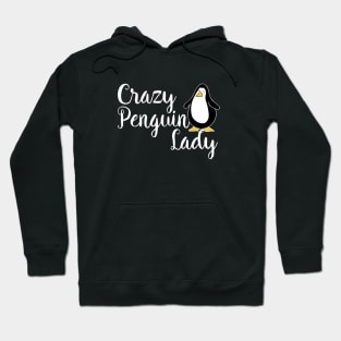 Crazy Penguin Lady Hoodie